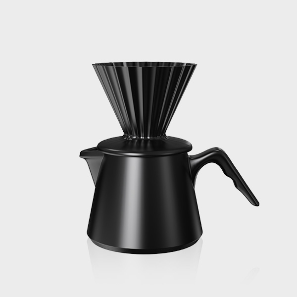 Ceramic Dripper and 600ml Serving Pot Set CZ-07C