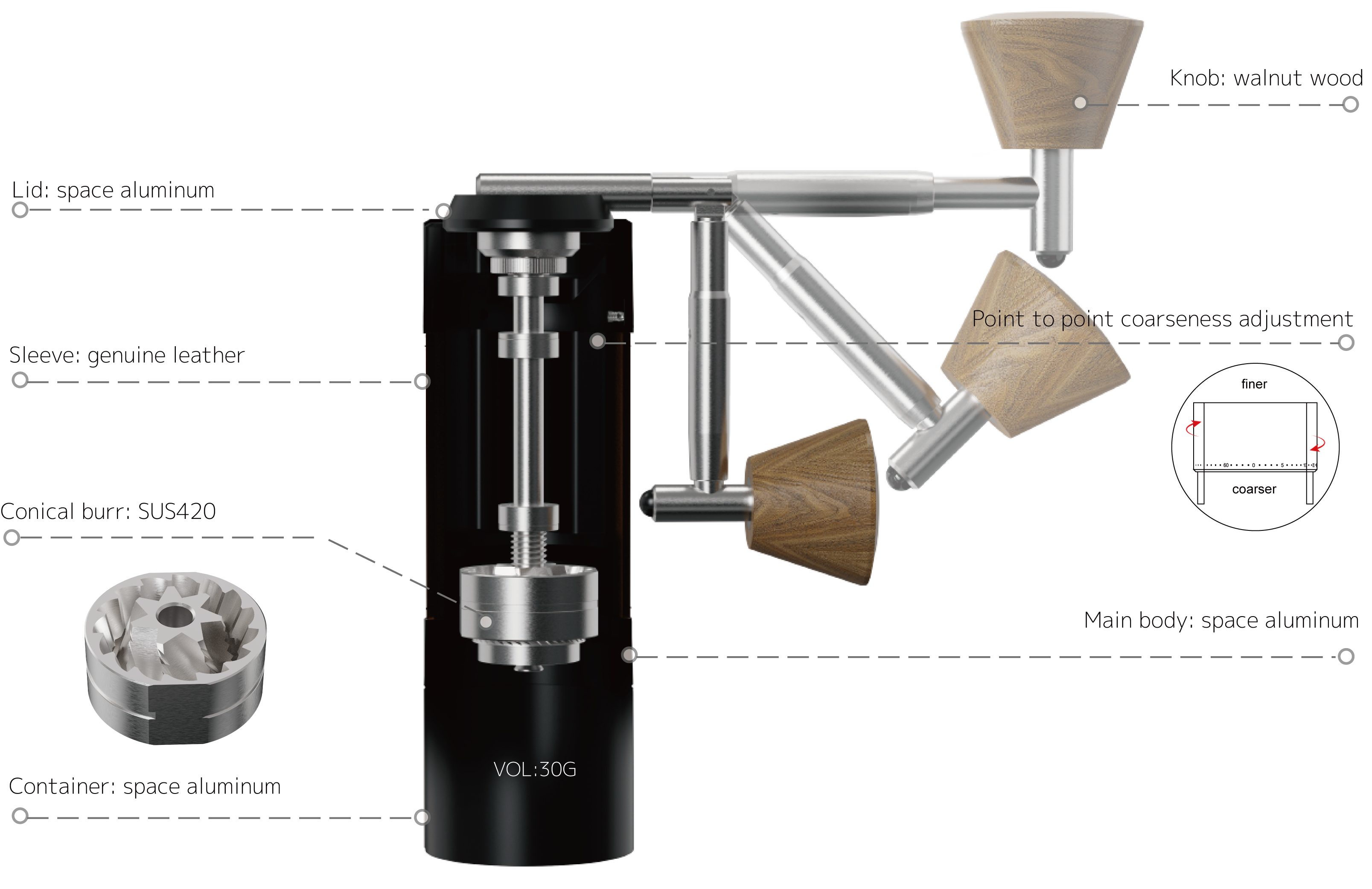 Diamond Manual Grinder CH12A-05