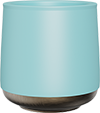 Double-Layered Cup with Gold Bottom TPA230-01B Blue