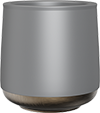 Double-Layered Cup with Gold Bottom TPA230-01B Gray