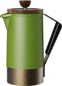 Duke French Press Coffee Maker CPA600-06A Green