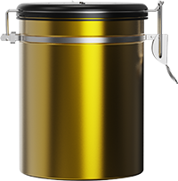 Eternity 304 SLS Coffee Canister DH68N-2 Yellow