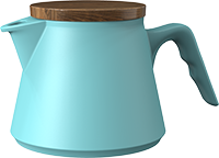 Ice Jade tea pot TPA600-06A Blue