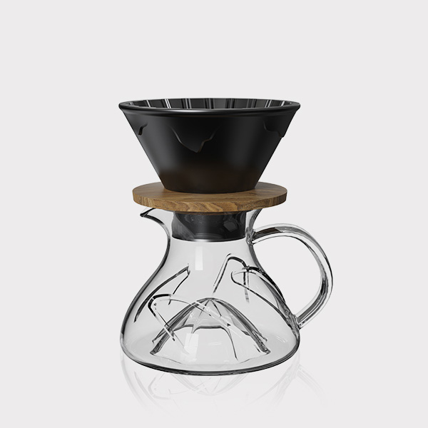 Leaf Glass Server Set CPC450-03A