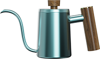 Meteor Goose Neck Kettle CH05A Blue