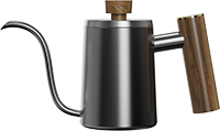 Meteor Goose Neck Kettle CH05A Gray