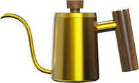 Meteor Goose Neck Kettle CH05A Yellow