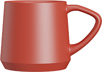 Mini cappuccino coffee cup CM90-02A Red