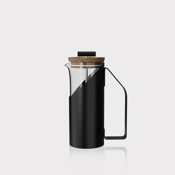Mini Gorgeous Stainless Steel Glass French Press CPA500-02A