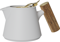 Nest Tea Pot TPA600-10A White