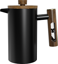 Thinker Stainless Steel French Press CPA1000-05A Black