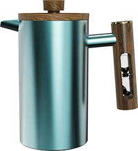 Thinker Stainless Steel French Press CPA1000-05A Blue