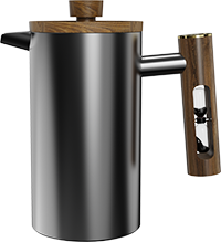 Thinker Stainless Steel French Press CPA1000-05A Gray
