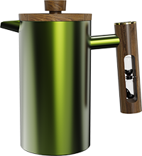 Thinker Stainless Steel French Press CPA1000-05A Green