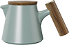 800ml Climber Tea Pot TPA800-03A Forest Sage