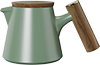 800ml Climber Tea Pot TPA800-03A Green