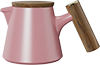 800ml Climber Tea Pot TPA800-03A Pink