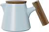 800ml Climber Tea Pot TPA800-03A Sky Blue