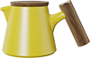 800ml Climber Tea Pot TPA800-03A Yellow