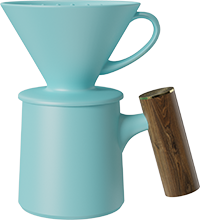 Vigor Dripper Coffee Mug Set CZ-01A Blue
