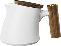 Watcher tea pot TPA600-02A White