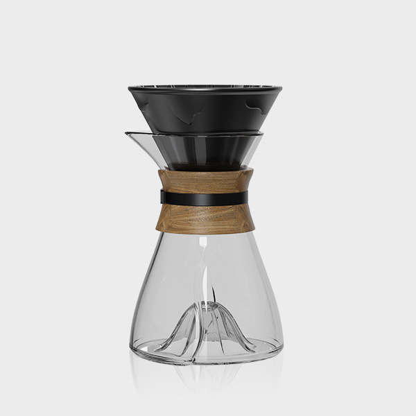 XS Single-Wall Glass Coffee Server Set XS600-01A