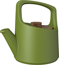 ZHENG tea pot TPA800-06A Green