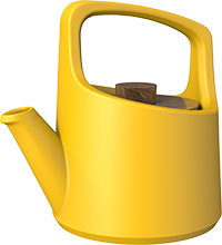 ZHENG tea pot TPA800-06A Yellow